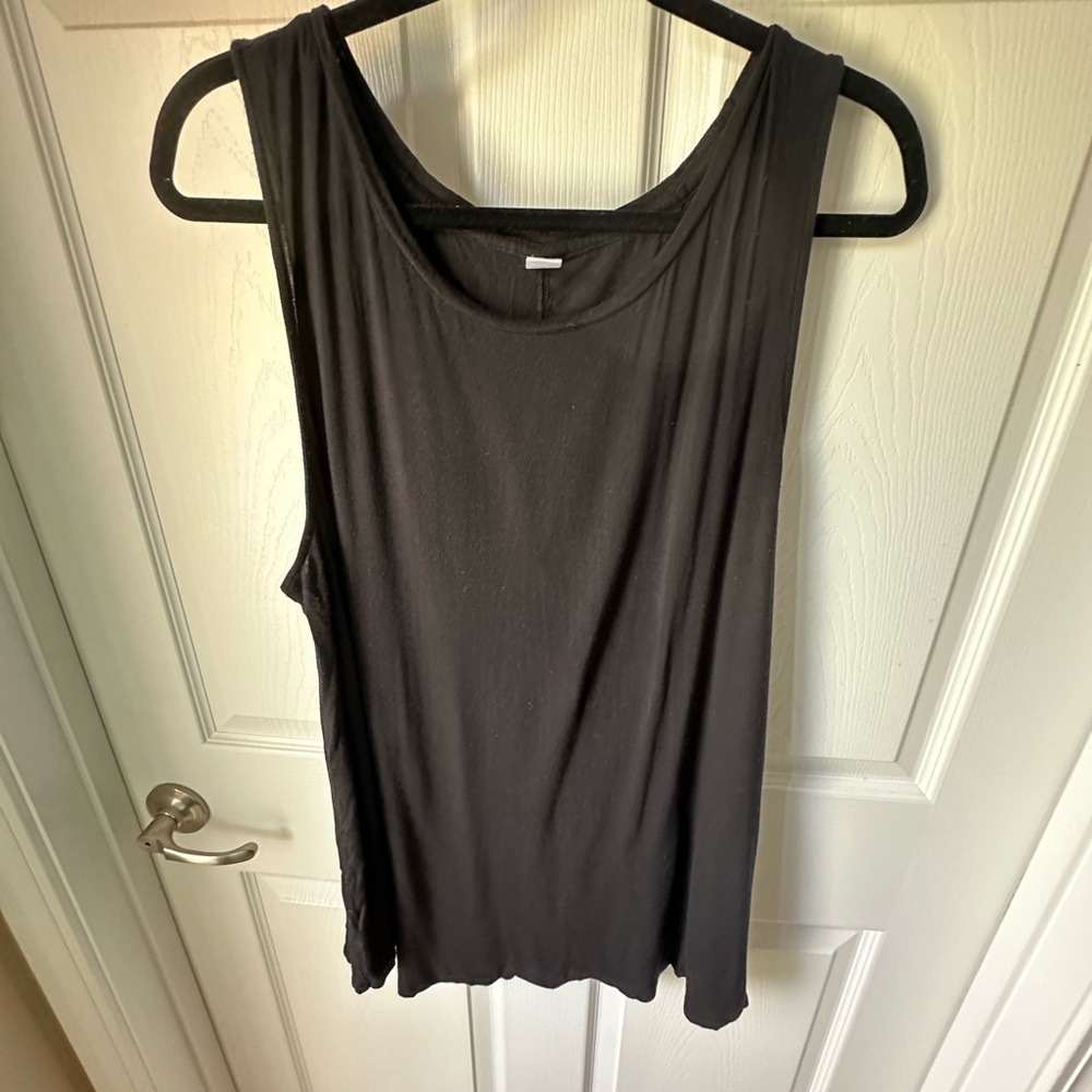 Old Navy Black Luxe Top